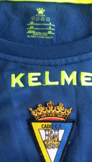 Sudadera entrenamiento Cádiz CF 2011/12 Kelme