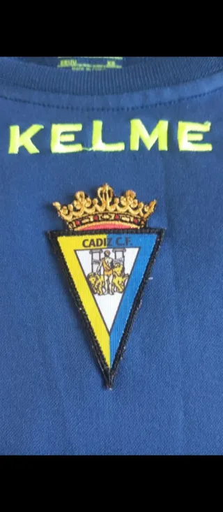 Sudadera entrenamiento Cádiz CF 2011/12 Kelme