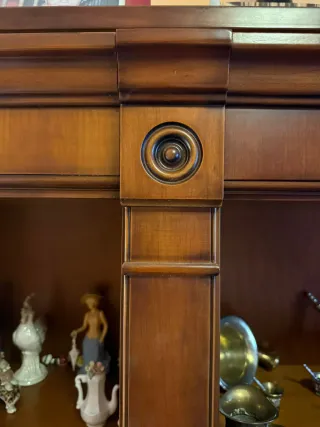 Mueble Salón Caoba Clásico