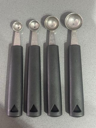 Juego de 4 sacabolas cocina de 15/19/25/30mm