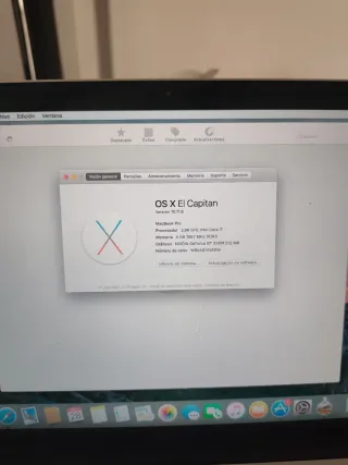 MacBook Pro i7 2010 para piezas o reparar