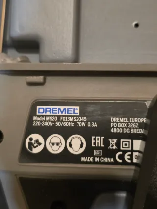 Sierra de calar Dremel MS20