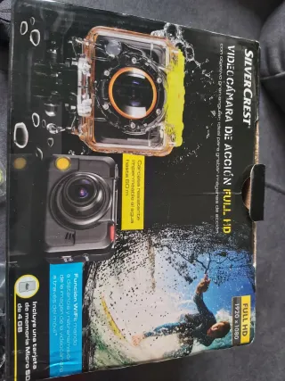 Cámara de Acción Silvercrest Full HD (tipo GoPro)
