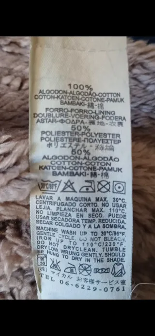 Cazadora borreguito. Pull & Bear. T.M