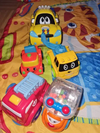 Lote de 5 coches de juguete