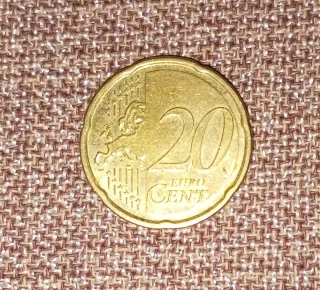 Moneda 20 céntimos Estonia 2017