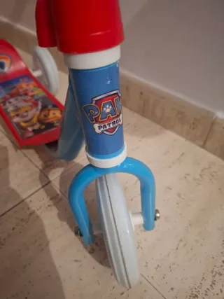 Patinete 3 Ruedas Patrulla Canina