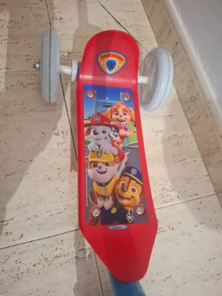 Patinete 3 Ruedas Patrulla Canina