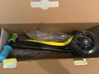 Patinete infantil 3 ruedas con luces