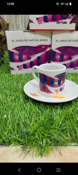 12 Juego café del Barsa