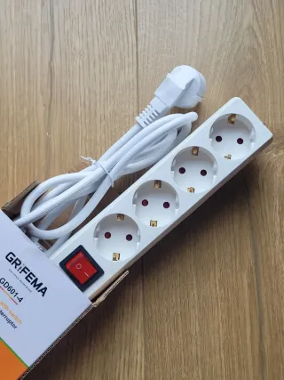 Regleta GRIFEMA GD601-4 4 enchufes