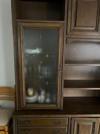 Mueble de salón madera vintage