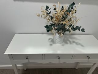 Aparador blanco de madera