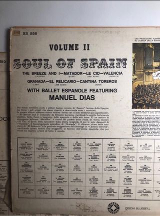 2 Vinili The Soul of Spain Vintage