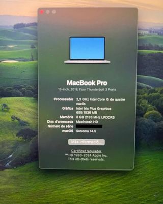 MacBook Pro 13 Gris Espacial