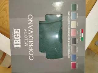 Copridivano IRGE Melody Petrolio 3 posti