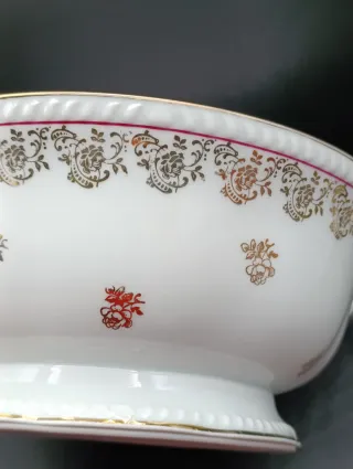 Cuenco grande porcelana Limoges