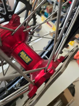 Llantas ruedas Buje Haan Wheels KTM Gas Gas Rojo