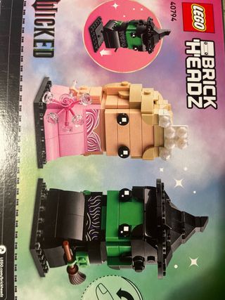 LEGO BrickHeadz Elphaba y Glinda Wicked 40794