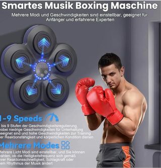 Máquina Boxeo Pared Musical SIN ESTRENAR