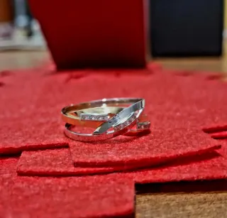 Anillo Oro 18 Ct Circonitas