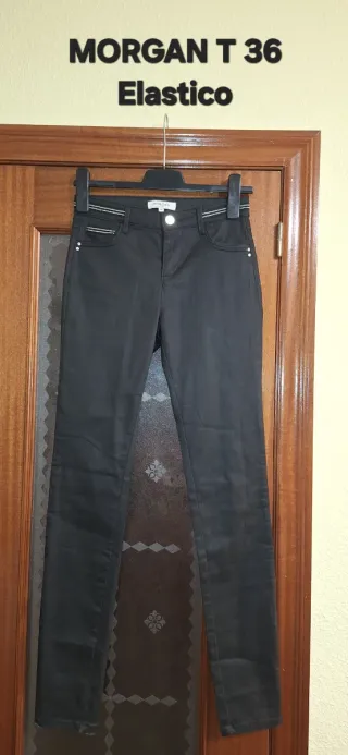 Pantalones Massimo Dutti Beige T 36 y otra marcas