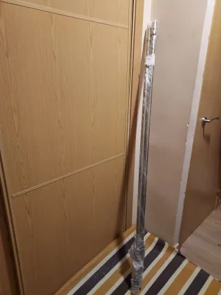 Cortinas Árabes Doradas con Ganchos y Barras