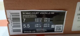 Zapatillas Nike Blancas talla 38 originales