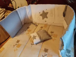 Chichonera Maxi Cuna 140 + Cojín + Funda Nórdica