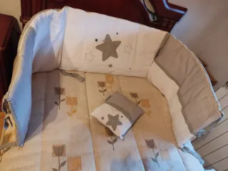 Chichonera Maxi Cuna 140 + Cojín + Funda Nórdica