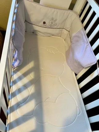 Cuna de madera Micuna blanca