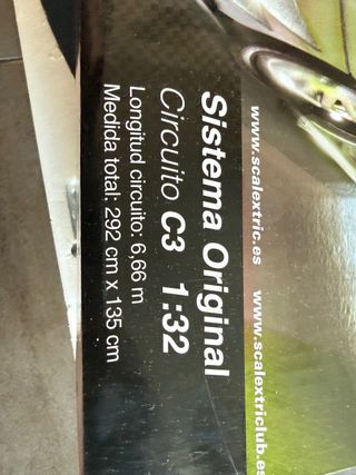 Scalextric Adrenaline Cup Circuito C3 1:32