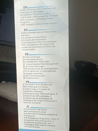 Elettrostimolatore Boston Tech 3 in 1