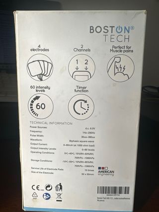 Elettrostimolatore Boston Tech 3 in 1