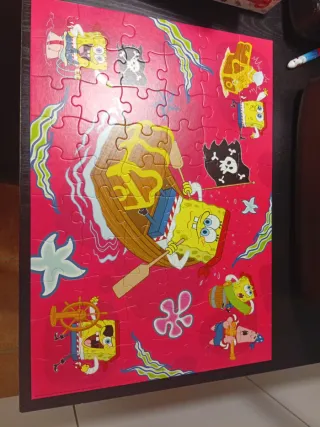 Puzzle Bob Esponja Pirata