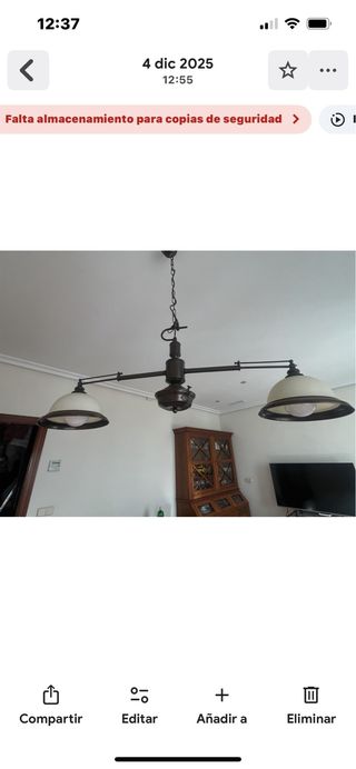 Lampada da soffitto stile biliardo