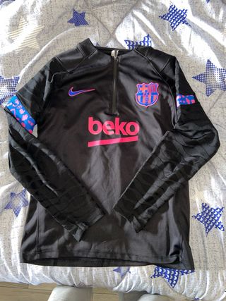 Conjunto Chandal FC Barcelona Nike Negro