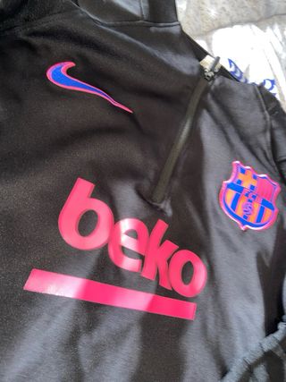 Conjunto Chandal FC Barcelona Nike Negro