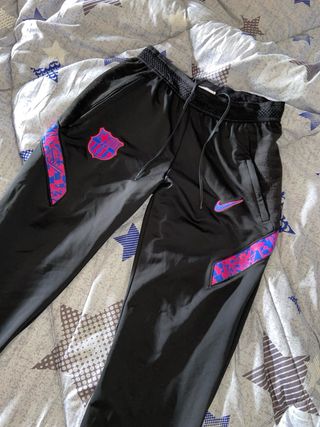 Conjunto Chandal FC Barcelona Nike Negro