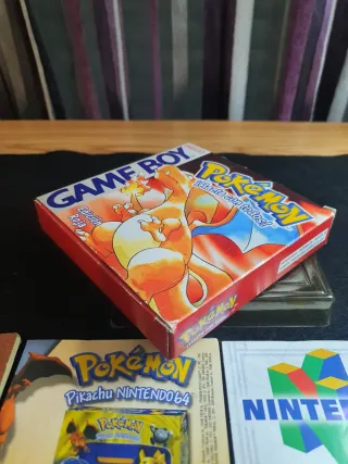 Pokémon Rojo Game Boy Edición Roja