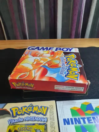 Pokémon Rojo Game Boy Edición Roja