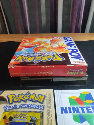 Pokémon Rojo Game Boy Edición Roja