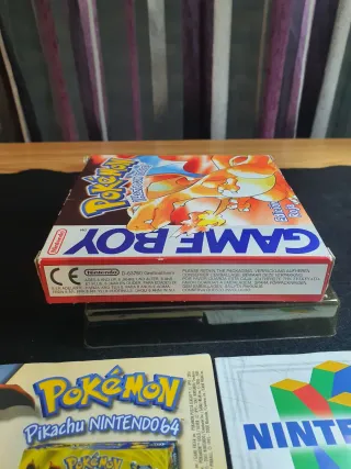 Pokémon Rojo Game Boy Edición Roja