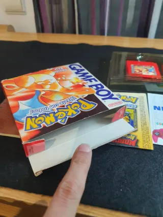 Pokémon Rojo Game Boy Edición Roja