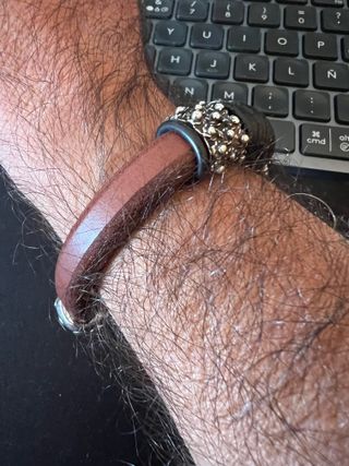 Pulsera Yordache Cuero Hombre