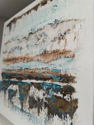 Cuadro al óleo abstracta. Original y a medida