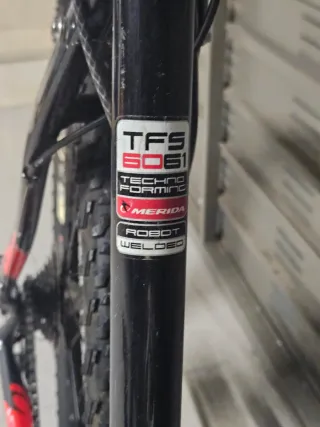 Bicicleta montaña 26" Merida.  Talla L 1.70 a 1.80