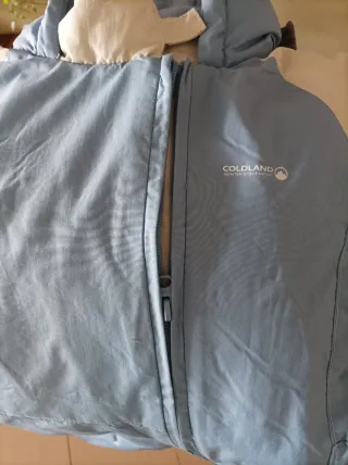 Mono de esquí unisex 36 meses azul/gris