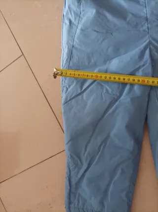 Mono de esquí unisex 36 meses azul/gris