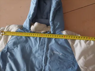 Mono de esquí unisex 36 meses azul/gris